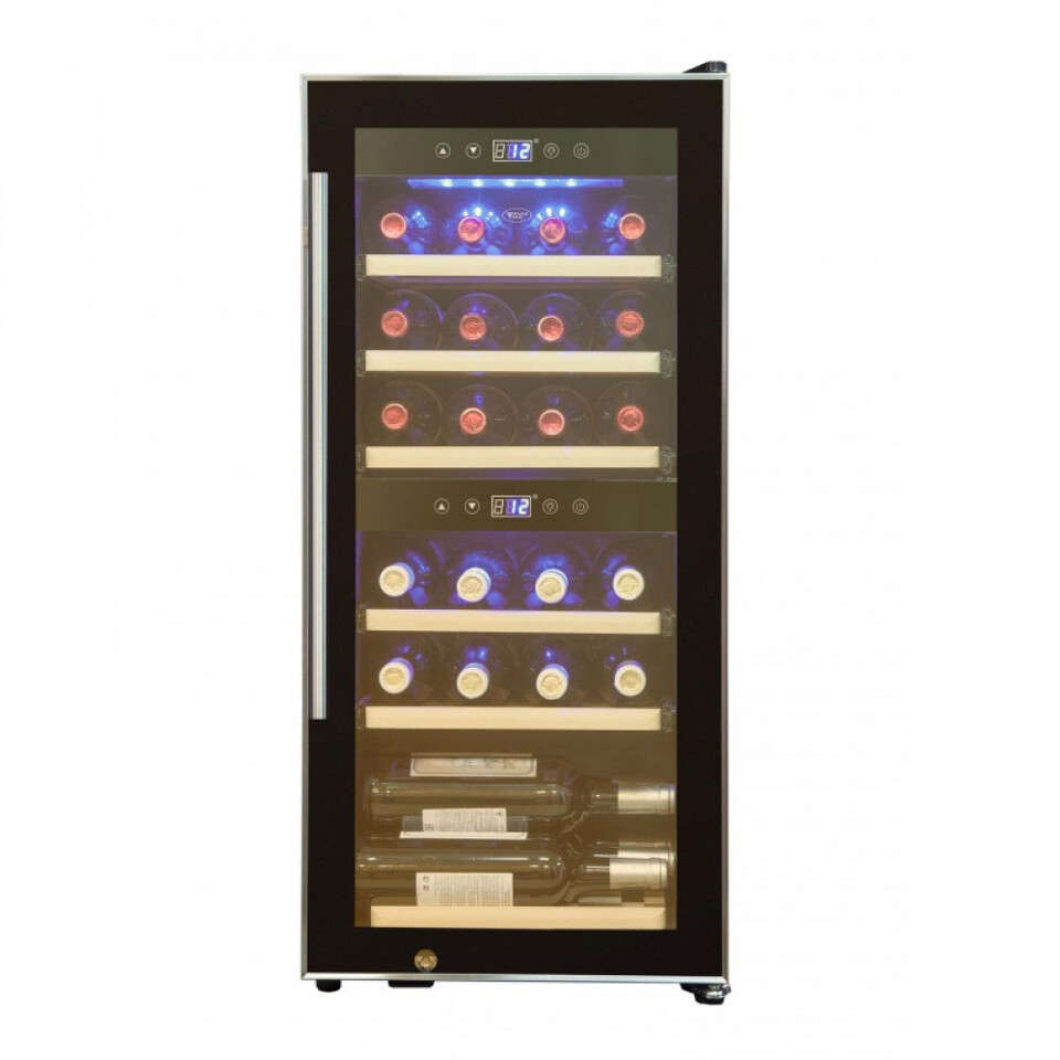Фото Шкаф винный  Cold Vine Винный холодильник (шкаф) компрессорный COLD VINE С24-КBF2
