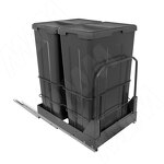 Превью картинка PULSE MOVEBOX F45 Система сортировки и хранения, платформа, 2 емкости (2x35), полн.выдв., плавн.закр., графит (WRB452-70DGPFS) #2