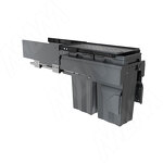 Превью картинка PULSE PROBOX MAX F30 Система сортировки и хранения, 2 емкости (2x13), креп. фасада, полн.выдв., плавн.закр., графит (MBN302-26DGMAX) #2
