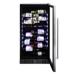 Превью картинка Шкаф винный  Винный холодильник (шкаф) компрессорный Dunavox DX-58.258DSS #2