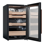 Превью картинка Хьюмидор Холодильник (шкаф) для сигар компрессорный Meyvel MC-120BK (PRO) #15