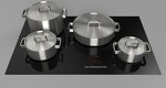 Превью картинка Индукционная варочная панель Fulgor Milano FSH 804 ID WT MBK #2