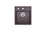 Превью картинка Гранитная мойка Blanсo DALAGO 45 SILGRANIT PuraDur кофе с клапаном-автоматом #1