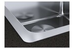 Превью картинка Металлическая мойка Blanсo ANDANO 400/400-IF нерж.сталь зеркальная полировка с отв. арм. InFino #3