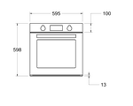 Превью картинка Электрический духовой шкаф Bertazzoni FMOD6117CTB3 #9