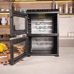 Превью картинка Сушилка для овощей и фруктов Дегидратор Meyvel MDH15-1P2 (Black) #13