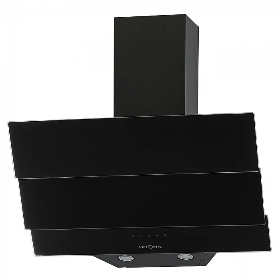 Фото Наклонная вытяжка KRONA AURORA 600 black S