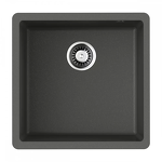 Превью картинка Гранитная мойка Omoikiri Bosen 44-U-PL Tetogranit/платина #1