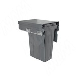 Превью картинка PULSE PROBOX LT F40 Система сортировки и хранения, 1 емкость (1x35), креп. фасада, полн.выдв., плавн.закр.,  графит (BRD401-35DG) #1
