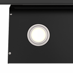 Превью картинка Наклонная вытяжка Elikor WAVE 60 BK #2