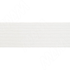 Картинка Proadec Кромка ПВХ Белый премиум с тиснением под дерево (Egger W1000 ST38) (019N 19X0,4)