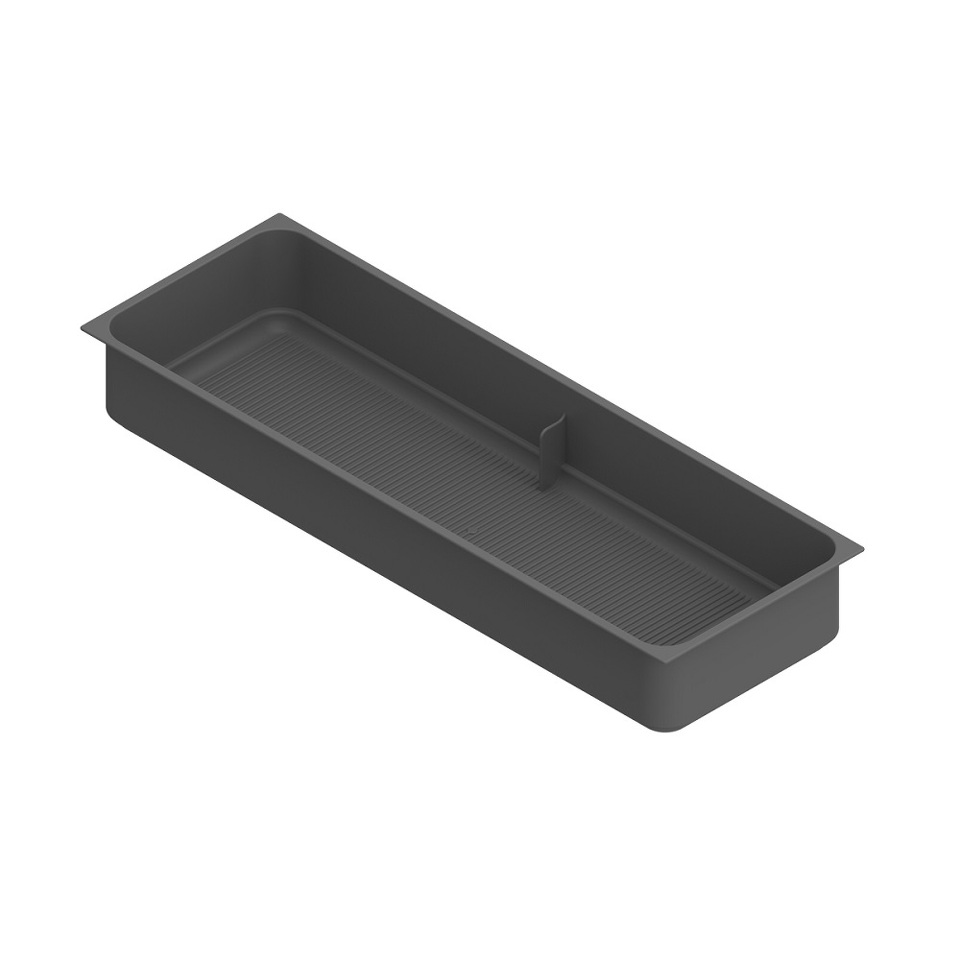 Фото MENAGE CONFORT Пластиковый лоток для хранения, глубина 426 мм, антрацит
