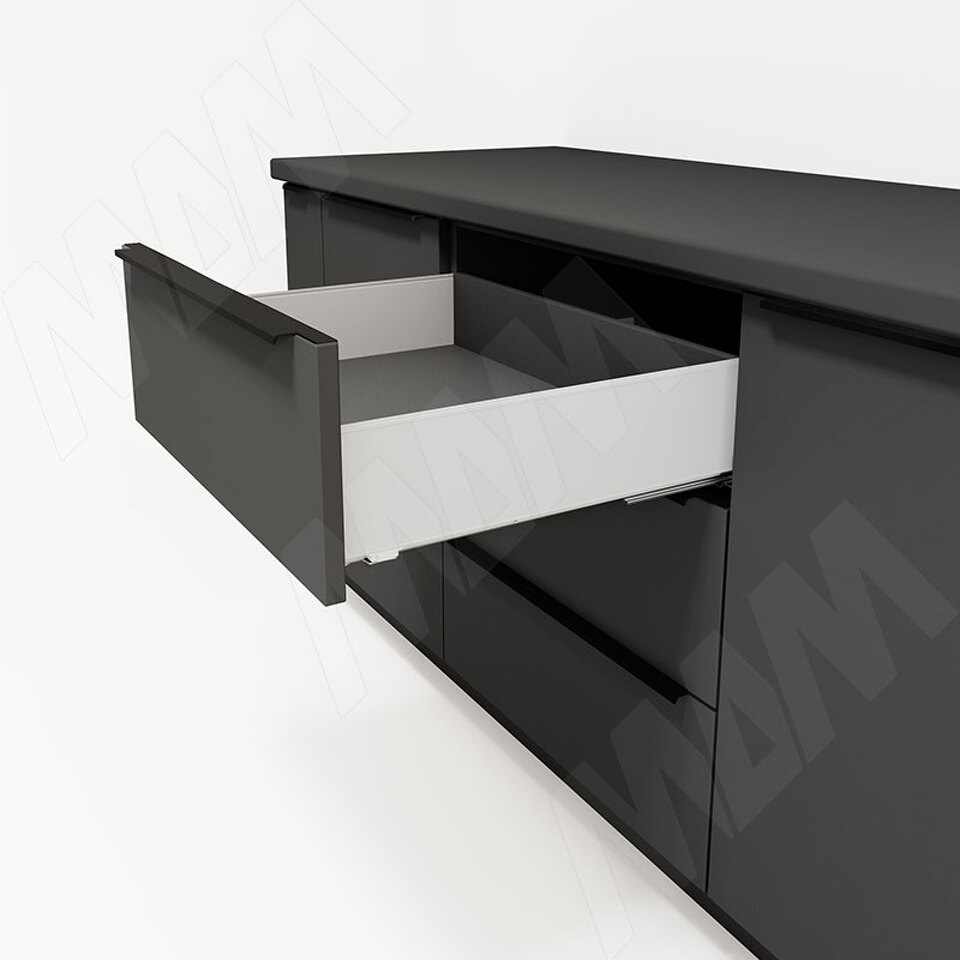 Фото PULSE ИКС БОКС Комплект боковин ящика 450 мм, Н120, белый, GX BOX (GX120450W)