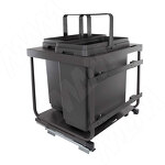 Превью картинка Vibo KOMBI 2.0 M60W Система сортировки и хранения, 2 емкости (33л+33л), креп. фасада, полн.выдв., плавн.закр., направл. Nova Pro, крышка-полка (KOMBI2GME602SCGMRF) #4