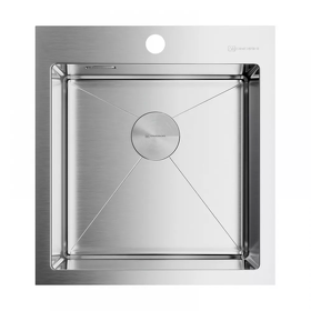 Картинка Omoikiri Akisame 46-IN нерж. сталь/нержавеющая сталь