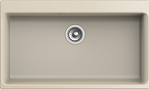 Превью картинка Кварцевая мойка Rivelato AXEL 90 1-чаша 870*520мм beige scuro #1