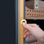 Превью картинка Хьюмидор Холодильник (шкаф) для сигар компрессорный Meyvel MC-120BK (PRO) #9