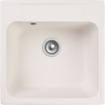 Превью картинка Кварцевая мойка GranFest GF-QUARZ 48 Белый #1