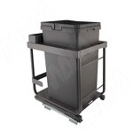 Превью картинка Vibo KOMBI 2.0 M40W Система сортировки и хранения, 1 емкость (47л), креп. фасада, полн.выдв., плавн.закр., направл. Nova Pro, без крышек. (KOMBI2GME401ASCGM) #3
