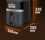 Превью картинка Гриль Weissgauff WAF 726 DS Digital OptiFry #19