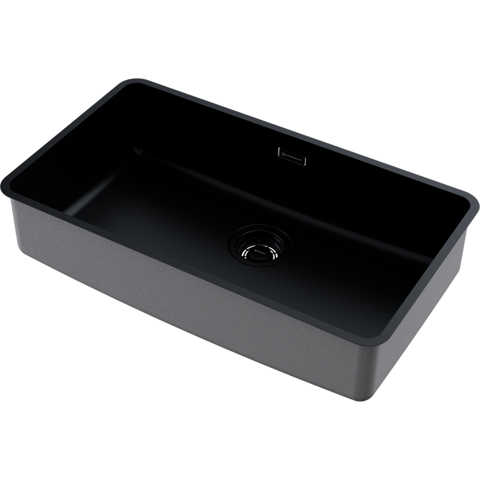 Фото Металлическая мойка Omoikiri Omi 73-U/I Ultra-GB нерж. сталь/графит