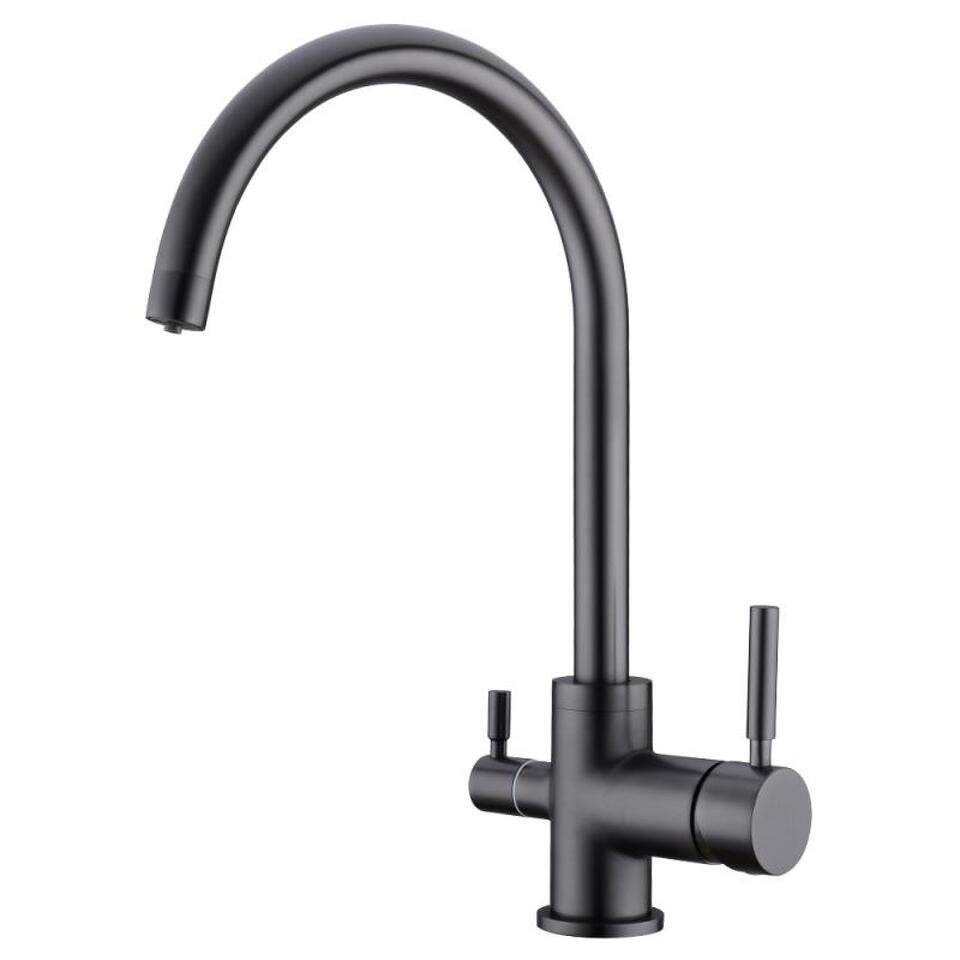 Фото Смеситель для кухни EMAR ECB - 3007 PVD dark