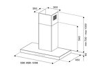 Превью картинка Т-образная вытяжка  Bertazzoni KT60P1XV #4