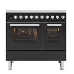 Превью картинка Центр варочный ILVE Pro Line LD09FWM3 матовый графит (сатинированная сталь) #1