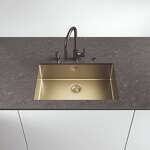 Превью картинка Металлическая мойка Franke BXM 210/110-68 F-INOX золото #7