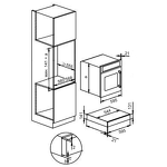 Превью картинка Шкаф для подогрева посуды KRONA ONYX 15H BL #15