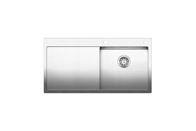 Картинка Blanco claron 5s-if/a нерж. сталь зерк.пол. правая мойка (автомат)