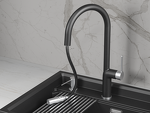 Превью картинка Смеситель для кухни GRANULA 9010, ШВАРЦ #2