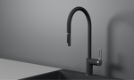 Превью картинка Смеситель для кухни GRANULA 8172, ГРАФИТ #1