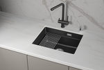 Превью картинка Кварцевая мойка GRANULA 5501iU, ШВАРЦ #1
