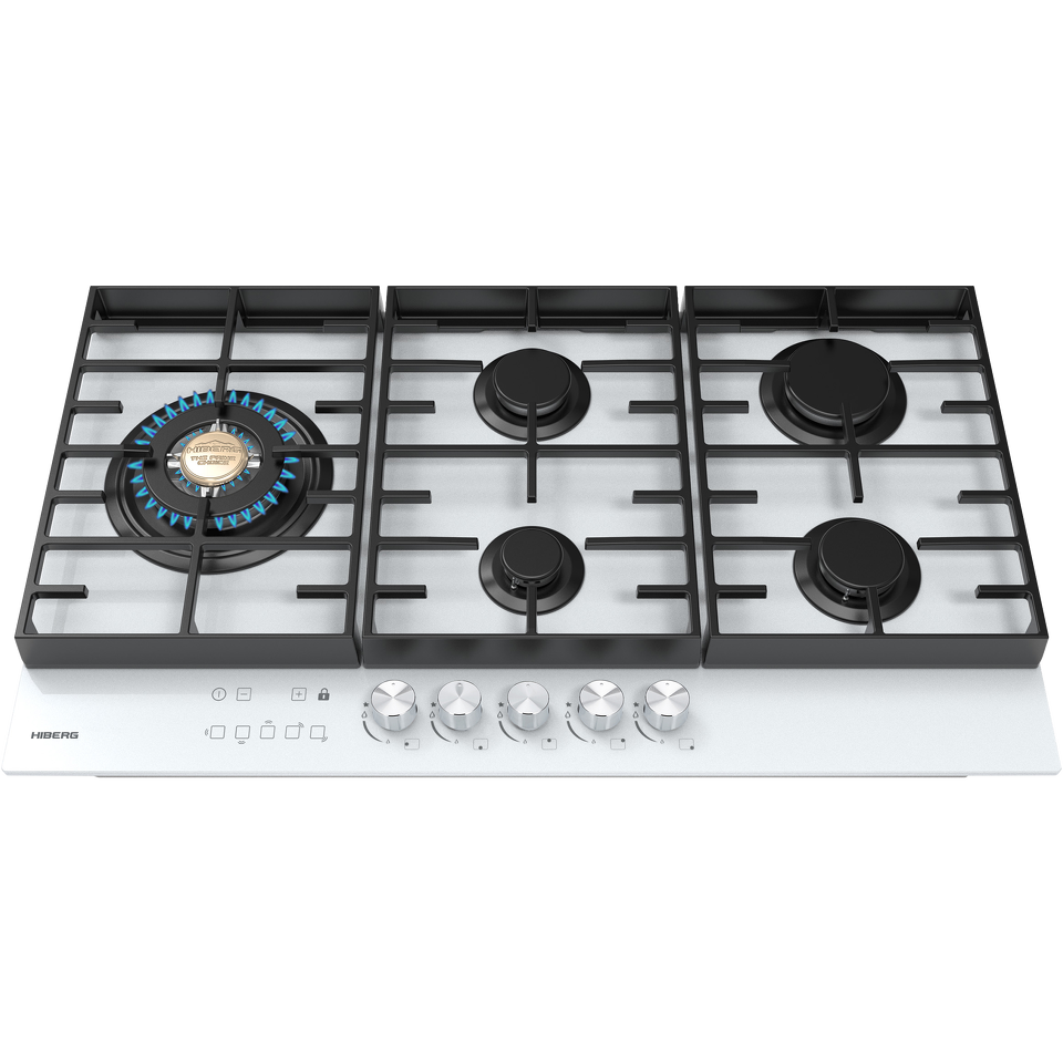 Фото Газовая варочная панель HIBERG VM 9155 W