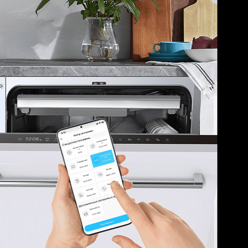 Преимущества Посудомоечная машина 45см встраиваемая Midea Встраиваемая посудомоечная машина MID45S720i