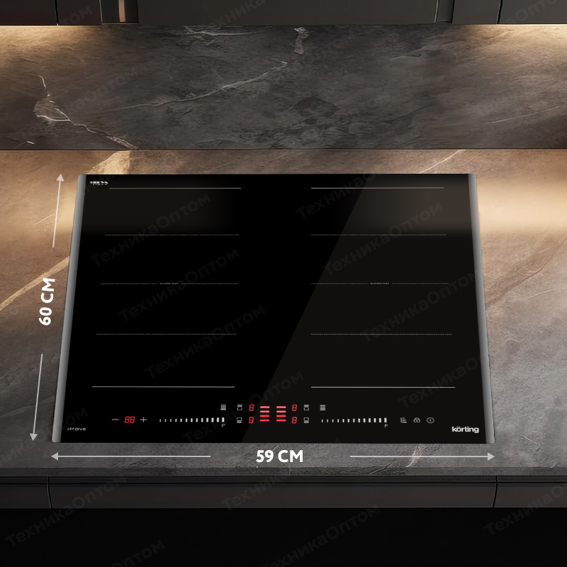 Преимущества Индукционная варочная панель Körting HIB 68900 B iMove
