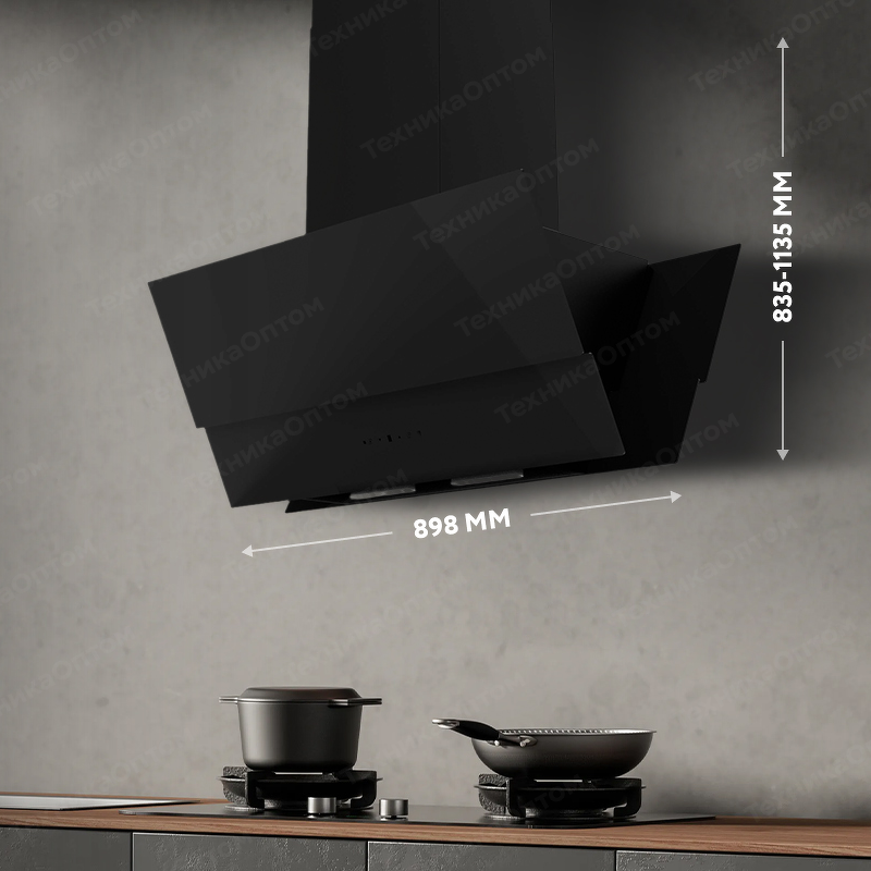 Преимущества Островная вытяжка Körting KHA 99750 GN