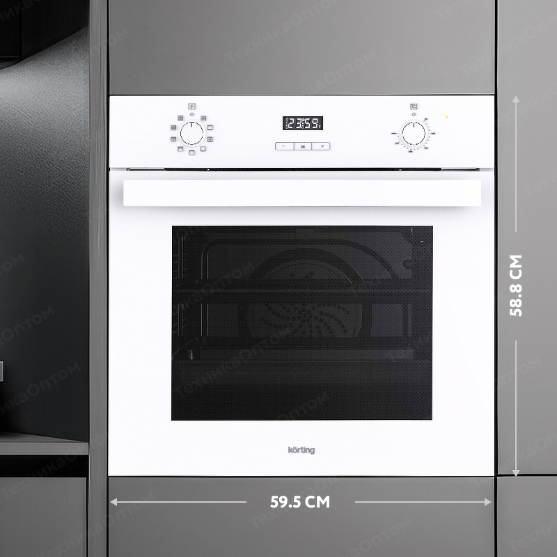 Преимущества Электрический духовой шкаф Körting OKB 591 CSGW