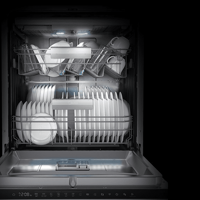 Преимущества Посудомоечная машина 60см встраиваемая Midea MID60S340i