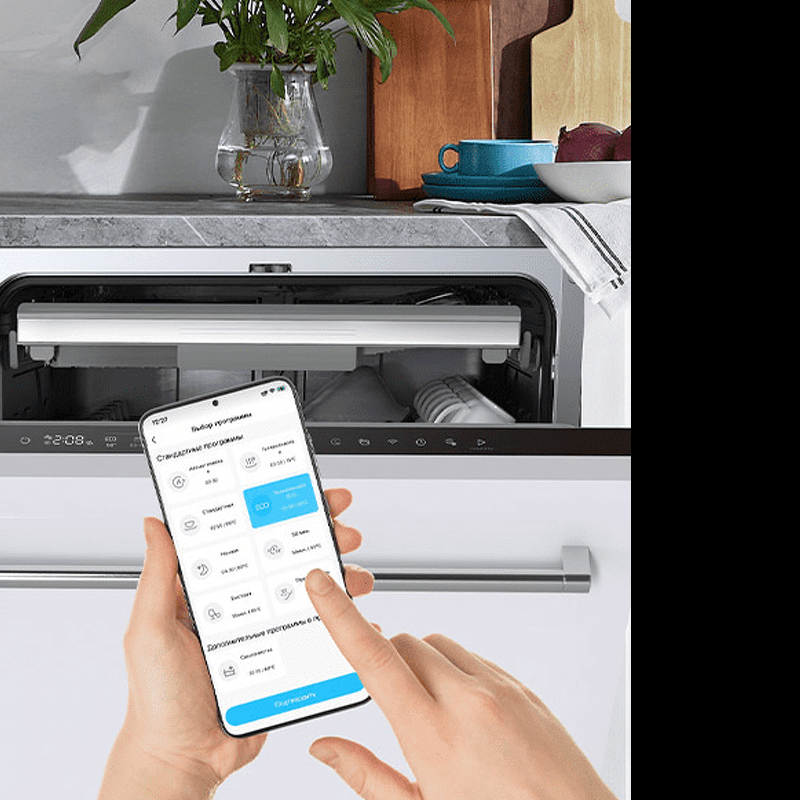 Преимущества Посудомоечная машина 60см встраиваемая Midea MID60S340i